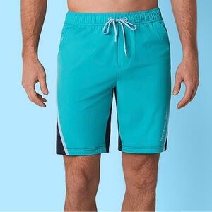 NWT Reebok Men’s B&T 9” Quick Dry Swim Trunks